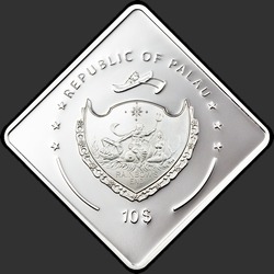 аверс 10 dollars 2009 "Принц Уэльский"