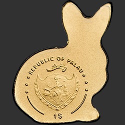 аверс 1$ (buck) 2013 "Кролик"
