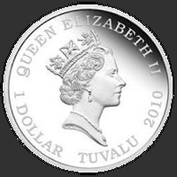 аверс 1$ (buck) 2010 "Набор Танки Второй мировой войны"