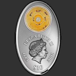 аверс 10 dolarů 2012 "Апокалипсис III. Солнечная система"