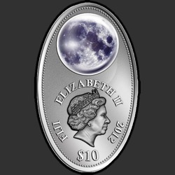 аверс 10 dolarů 2012 "Единорог"