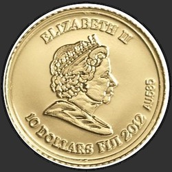 аверс 10 dolarů 2012 "Аметист. Пума"