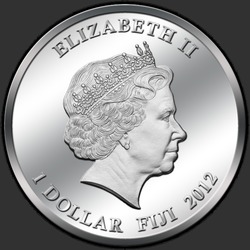 аверс 1$ (buck) 2012 "Карнавал в Базеле"