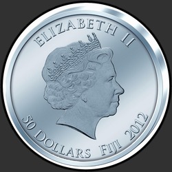 аверс 50 dolarjev 2012 "Фараон"
