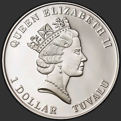аверс 1$ (buck) 2010 "Черепаха"