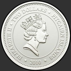 аверс $ 2 2010 "Светящийся анчоус"
