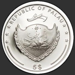 аверс 5 dolarjev 2011 "Жемчужина"
