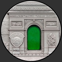 аверс 10 dolarjev 2012 "Тиффани Неоклассицизм"