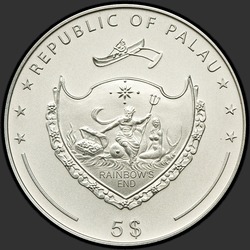 аверс 5 dolarjev 2010 "Запах морского бриза"