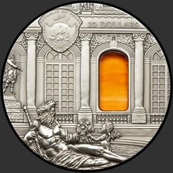 аверс 10 dollars 2009 "Тиффани Барокко"