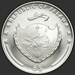 аверс 5 dolarjev 2010 "Храм Киёмидзу-дэра"
