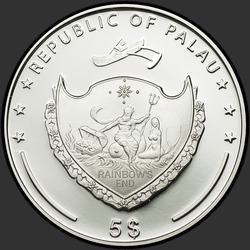 аверс 5 dollars 2011 "Альгамбра"