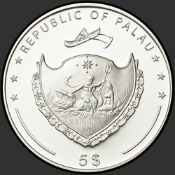 аверс 5 dollars 2011 "Персеполь в Иране"