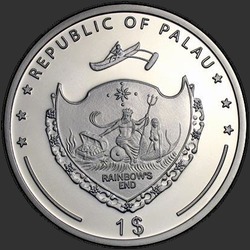 аверс 1$ (бак) 2009 "Ангел любви"