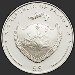 аверс 5 dolarjev 2011 "Клевер унция удачи"