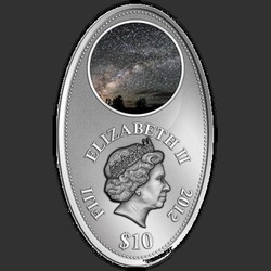 аверс 10 dolarjev 2012 "Апокалипсис IV. Вселенная"