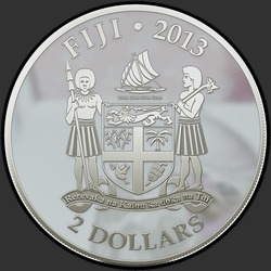 аверс $ 2 2013 "Собака Йоркширский Терьер"