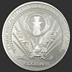 аверс 5 dolarjev 2004 "Эйнштейн"