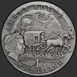 аверс 1$ (бак) 2009 "Вроцлав"