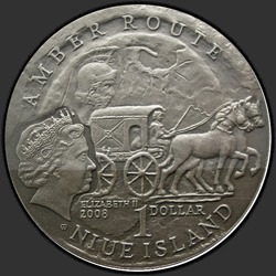 аверс 1$ (бак) 2008 "Калининград"