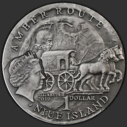 аверс 1$ (бак) 2010 "Градиско"