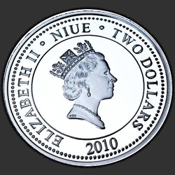 аверс $ 2 2010 "Владимир Высоцкий"