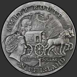 аверс 1$ (бак) 2010 "Сомбатхей"