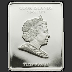 аверс 5 dollars 2009 "Икона Казанской Богоматери"