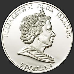аверс 5 dolarjev 2011 "Мир цветов. Ромашка"