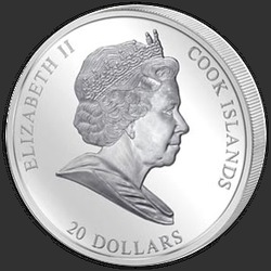 аверс 20 dolarjev 2009 "Мона Лиза"