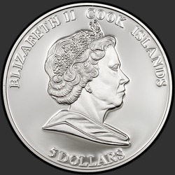 аверс 5 dolarjev 2011 "Элизабет Тейлор"