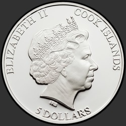 аверс 5 dolarjev 2012 "Гжель"