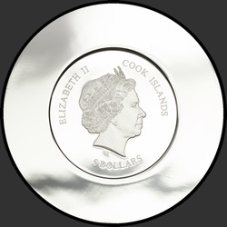 аверс 5 dolarjev 2015 "Искусство Муррини Миллефиори"
