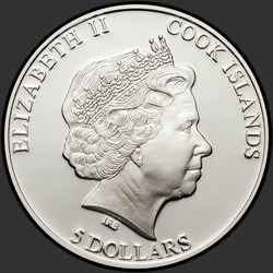 аверс 5 dolarjev 2012 "Мир цветов. Цветущая вишня"