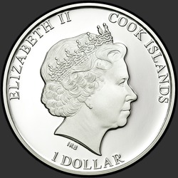 аверс 1$ (бак) 2011 "Мэрилин Монро"