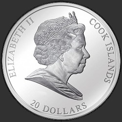 аверс 20 dolarjev 2011 "Тутанхамон"