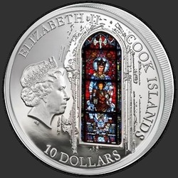 аверс 10 dolarjev 2013 "Шартрский собор. Шартр "