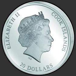 аверс 20 dollars 2014 "Пьета. Микеланджело"