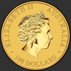 аверс 100 Dólares 2012 "Кенгуру"