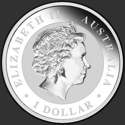 аверс 1$ (бак) 2013 "Коала"