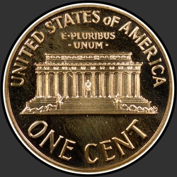 реверс 1¢ (penny) 1960 "Απόδειξη Μικρές Ημερομηνία"