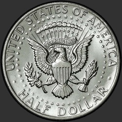 реверс 50¢ (халф) 1978 "USA - 50 Cents (Half Dollar) / 1978 - D"