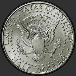 реверс 50¢ (халф) 1995 "USA - 50 Cents (Half Dollar) / 1995 - D"