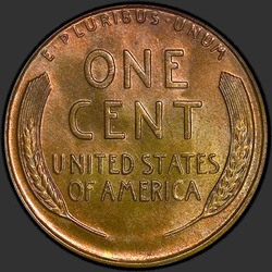 реверс 1¢ (penny) 1930 "USA - 1 Cent / 1930 - S"