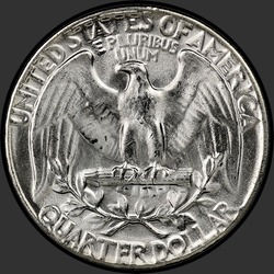 реверс 25¢ (квотер) 1951 "USA - Quarter / 1951 - P"