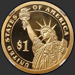 реверс 1$ (buck) 2009 "USA - 1 Dollar / 2009 - {"_":"S"}"