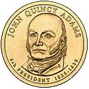 аверс 1$ (бак) 2008 "USA - 1 Dollar / 2008 - {"_":"D"}"