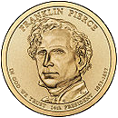 аверс 1$ (buck) 2010 "USA - 1 Dollar / 2010 - {"_":"D"}"