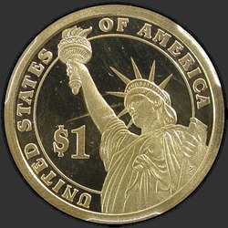 реверс 1$ (бак) 2009 "USA - 1 Dollar / 2009 - {"_":"S"}"