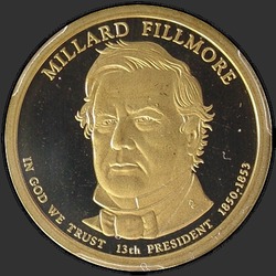 аверс 1$ (buck) 2010 "USA - 1 Dollar / 2010 - {"_":"S"}"